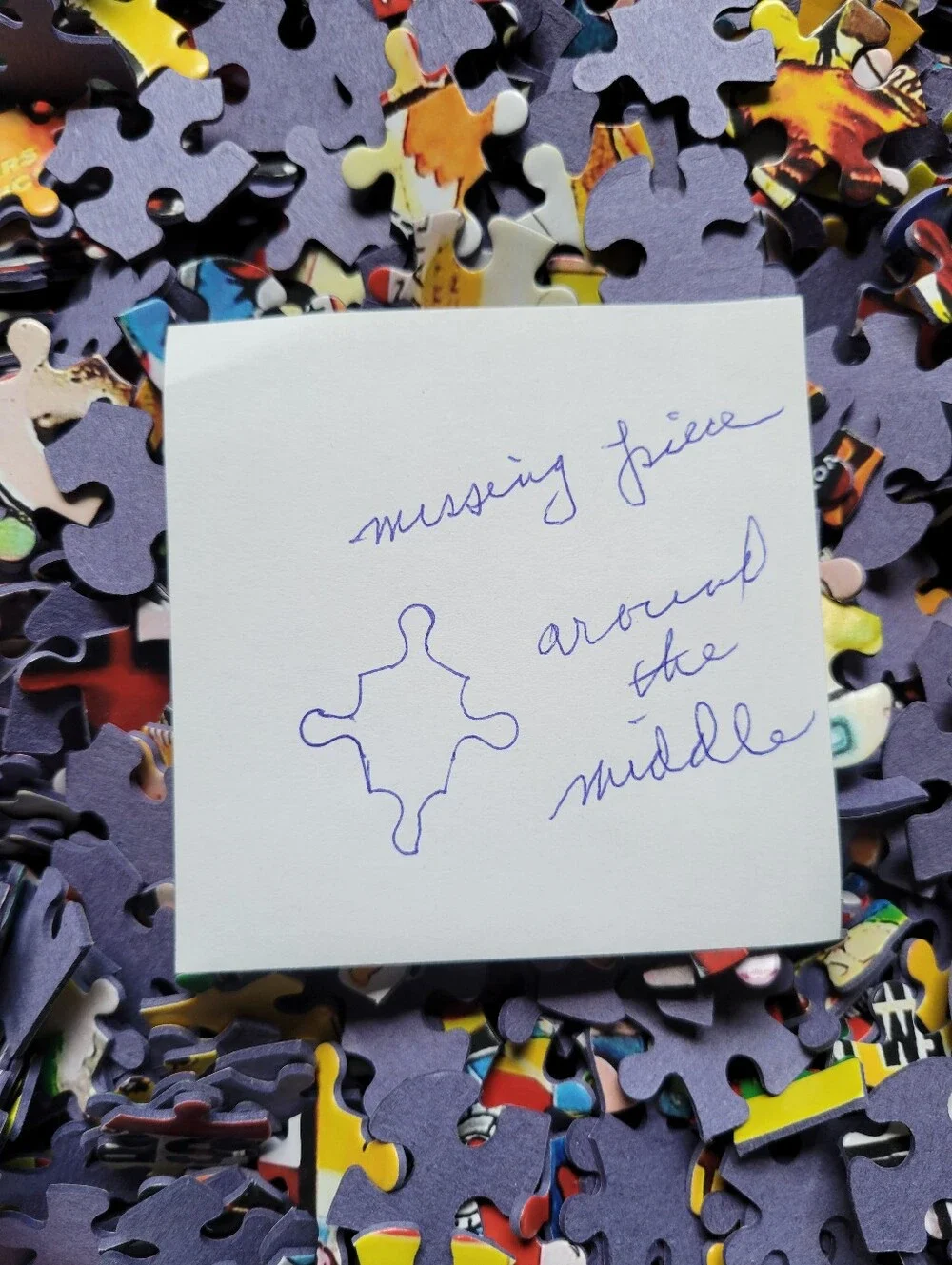 White Mountain missing piece